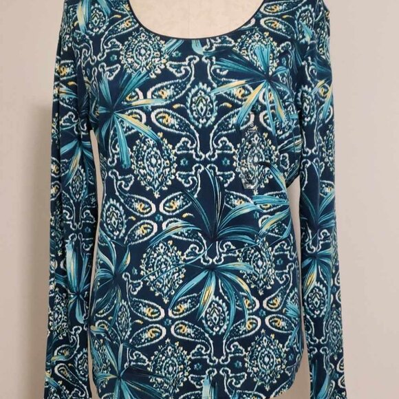 NWT Karen Scott Long Sleeve Top Size Small - Picture 1 of 8